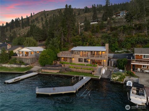 Photo of 3150 & 3132 S Lakeshore Road, Chelan, WA 98816 (MLS # 2404274)