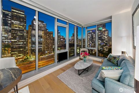 Photo of 800 Columbia Street #1801, Seattle, WA 98104 (MLS # 2524033)