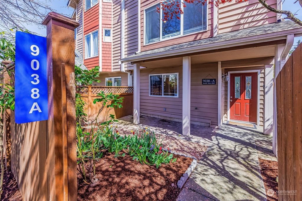 Photo of 9038 Mary Avenue NW #A, Seattle, WA 98117 (MLS # 2043542)