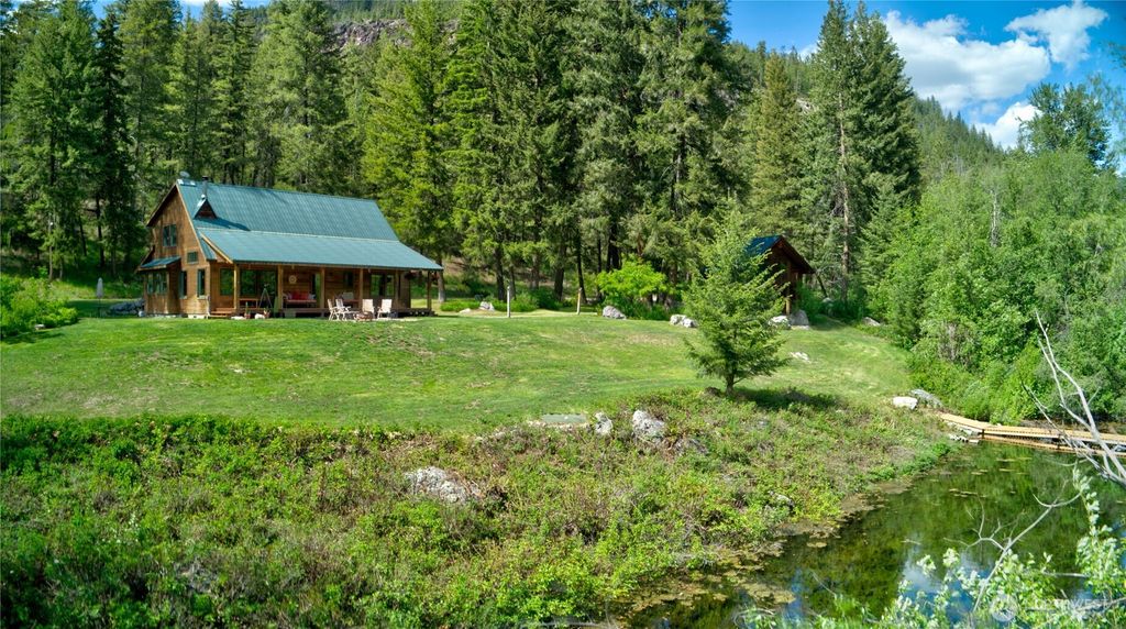 Photo of 19 Two Rivers Road, Mazama, WA 98833 (MLS # 2517561)