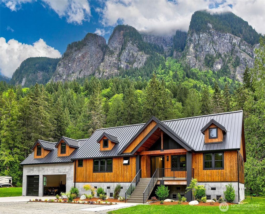 Photo of 7538 Moon Valley Road SE, North Bend, WA 98045 (MLS # 2528532)
