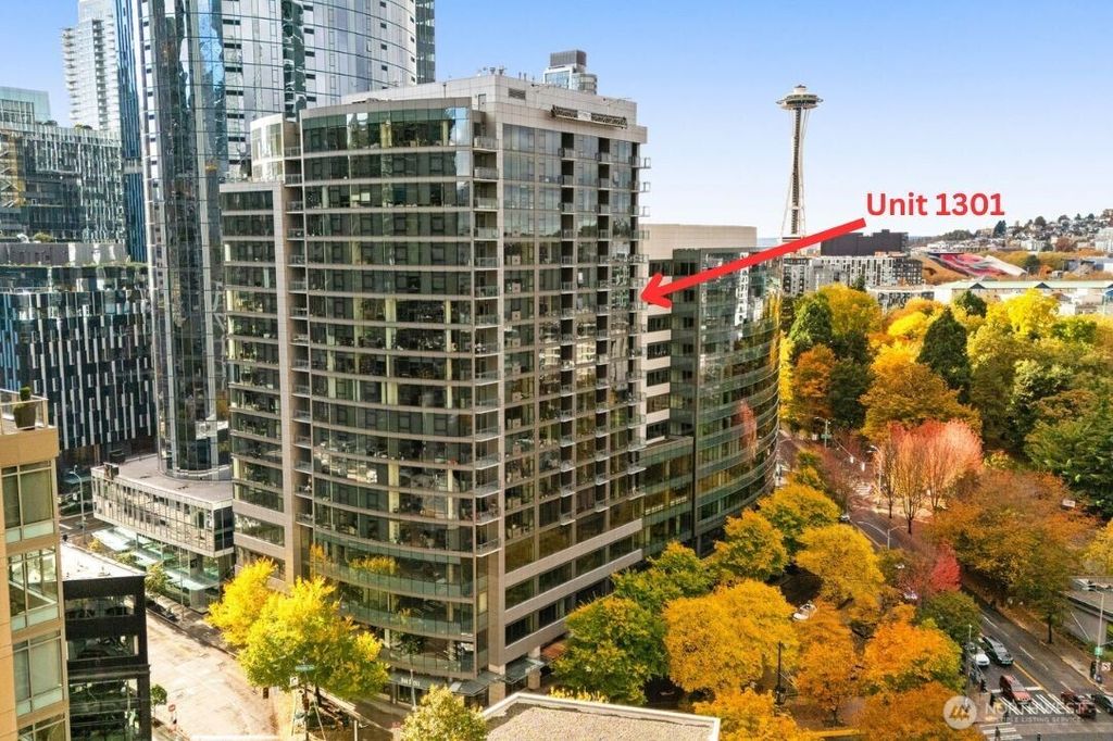 Photo of 820 Blanchard Street #1301, Seattle, WA 98121 (MLS # 2458387)