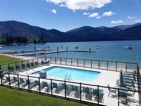 Photo of 1 Lakeside 708-L, Manson, WA 98831 (MLS # 2315422)