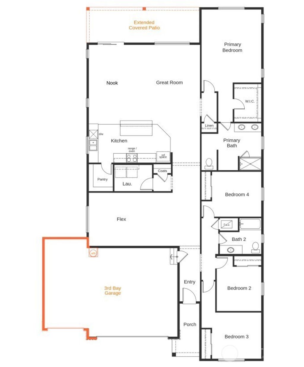 Photo of 12622 170th Avenue Ct E #Lot194, Bonney Lake, WA 98391 (MLS # 2503354)