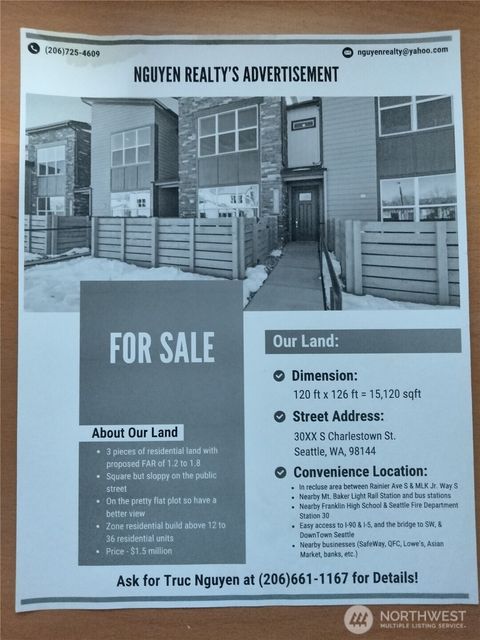 3001 S Charlestown St Street Seattle WA 98144