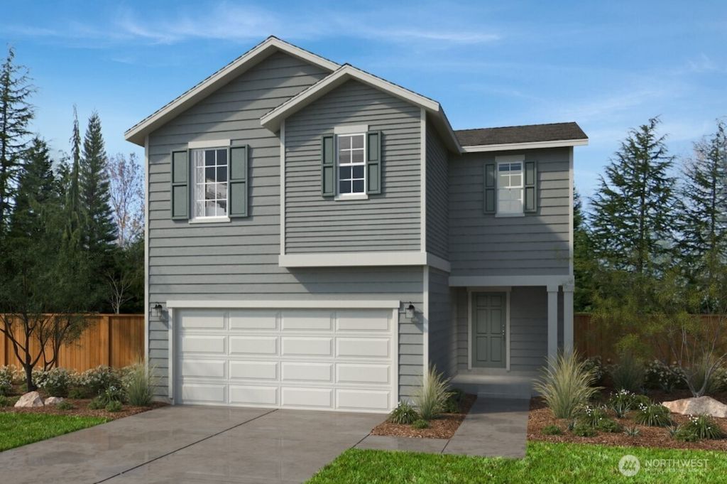 Photo of 734 Teetor Circle NW Cir #Lot 33, Orting, WA 98360 (MLS # 2464066)