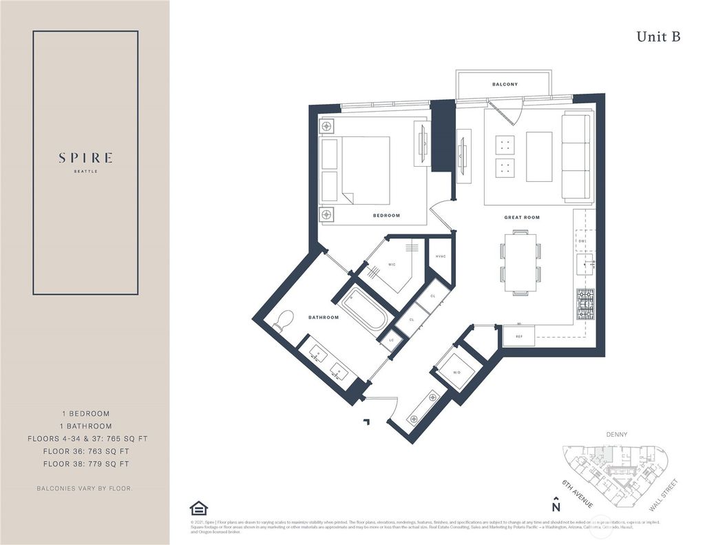 Photo of 2510 6th Avenue #3009, Seattle, WA 98121 (MLS # 2447528)