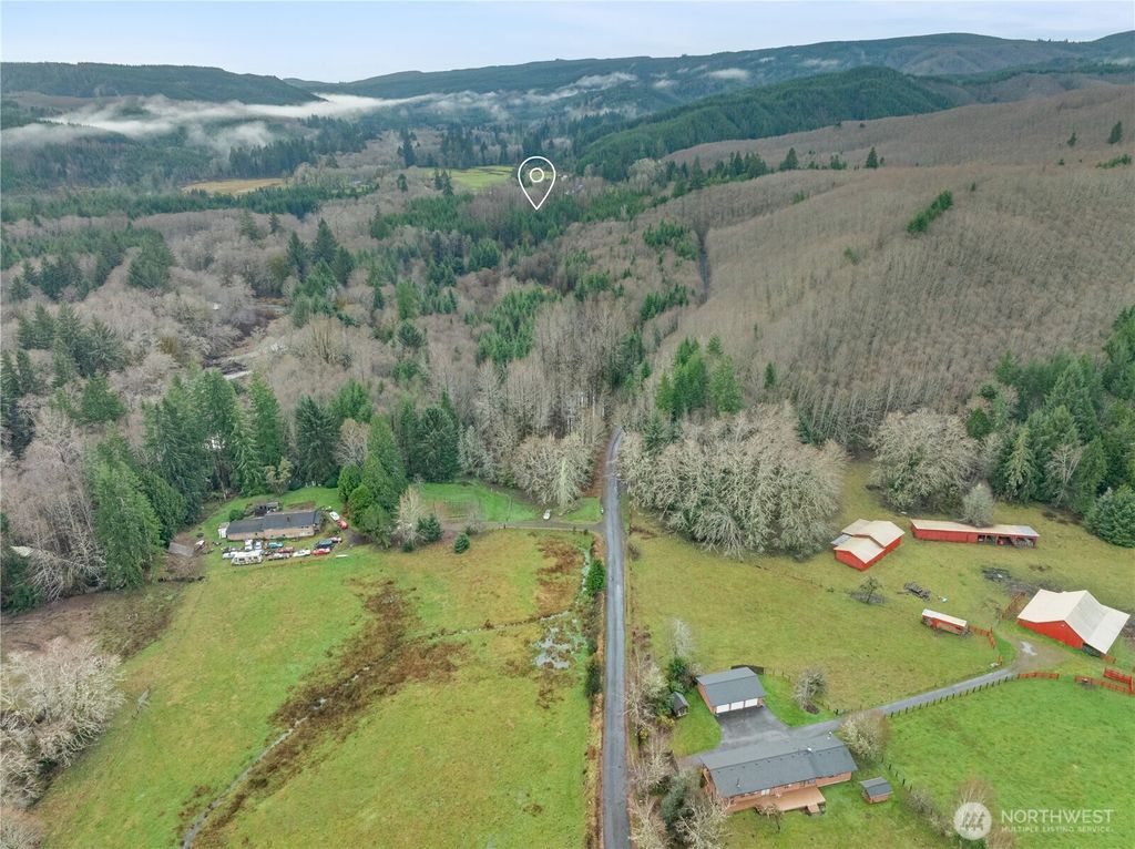 Photo of 0 0 Fall River Road, Cosmopolis, WA 98537 (MLS # 2463060)