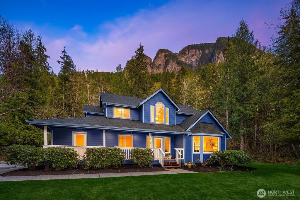 Photo of 7428 Moon Valley Road SE, North Bend, WA 98045 (MLS # 2359353)