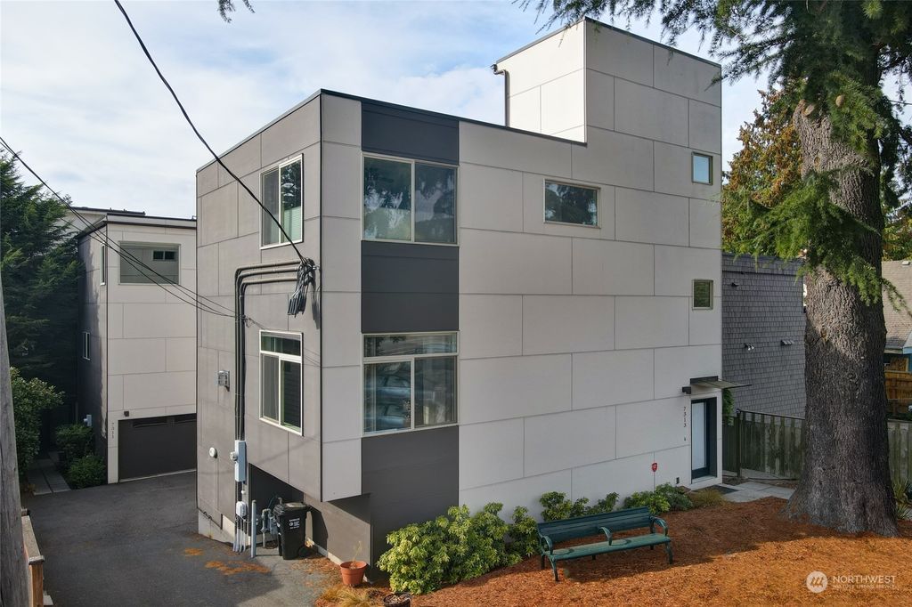 Photo of 7313 Bainbridge Place SW, Seattle, WA 98136 (MLS # 1989517)