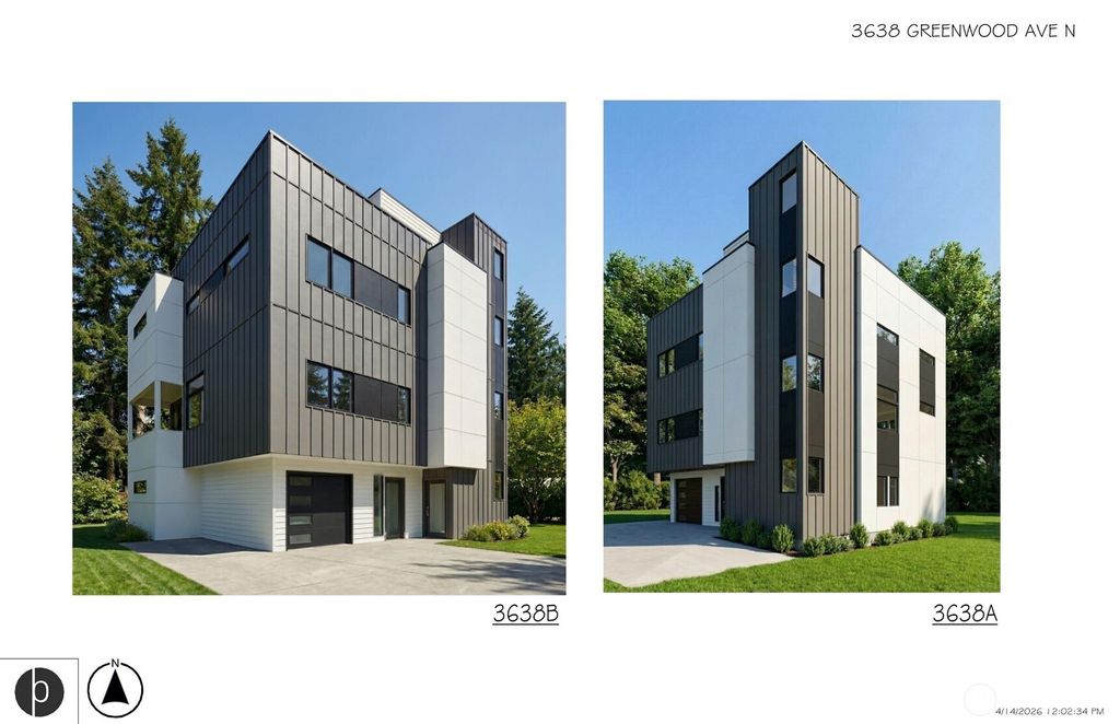 Photo of 3638 Greenwood Avenue N #B, Seattle, WA 98103 (MLS # 2507091)