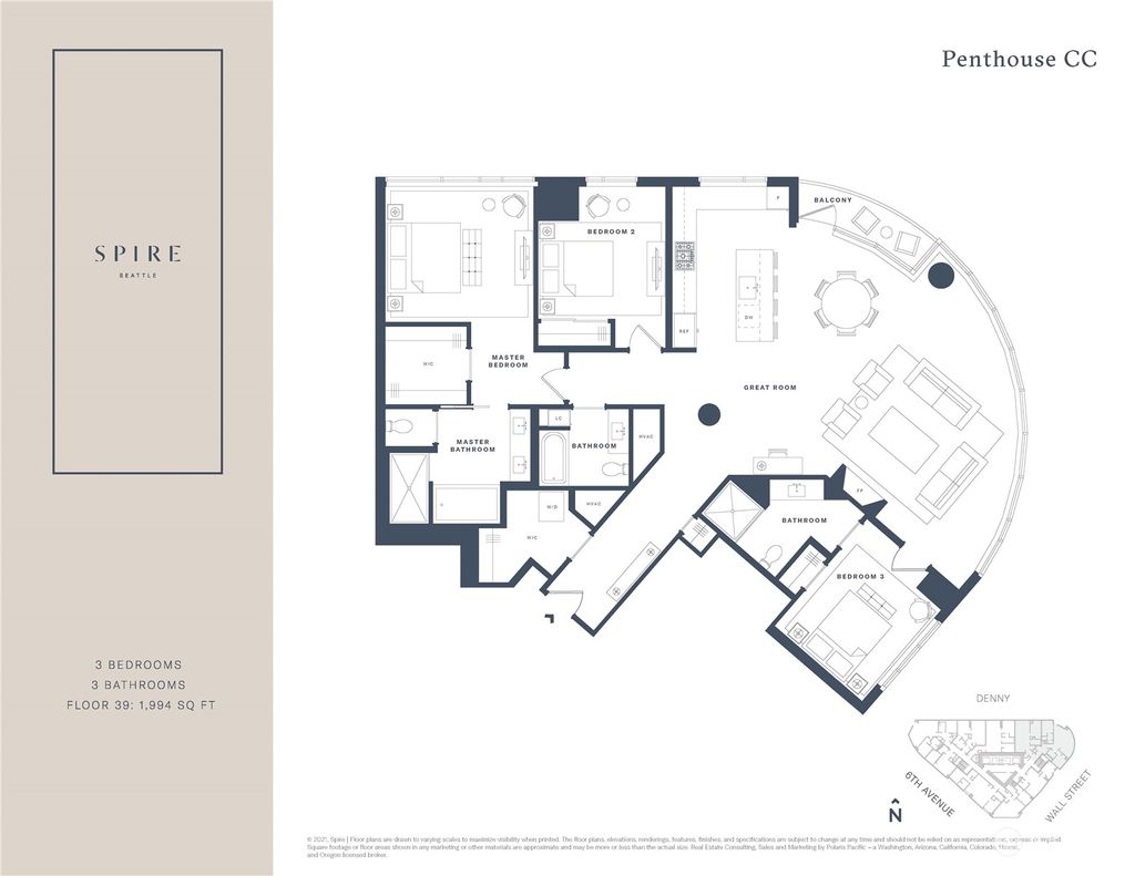 Photo of 2510 6th Avenue #3901, Seattle, WA 98121 (MLS # 2297171)