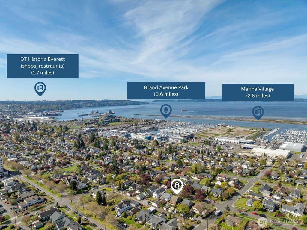 Photo of 1109 Hoyt Avenue, Everett, WA 98201 (MLS # 2359875)