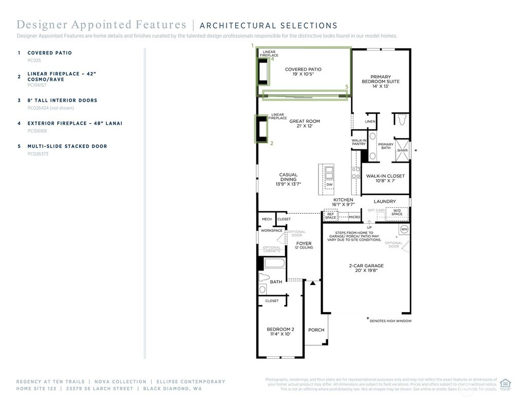 Photo of 23379 Site 123 SE Larch Street, Black Diamond, WA 98010 (MLS # 2236959)
