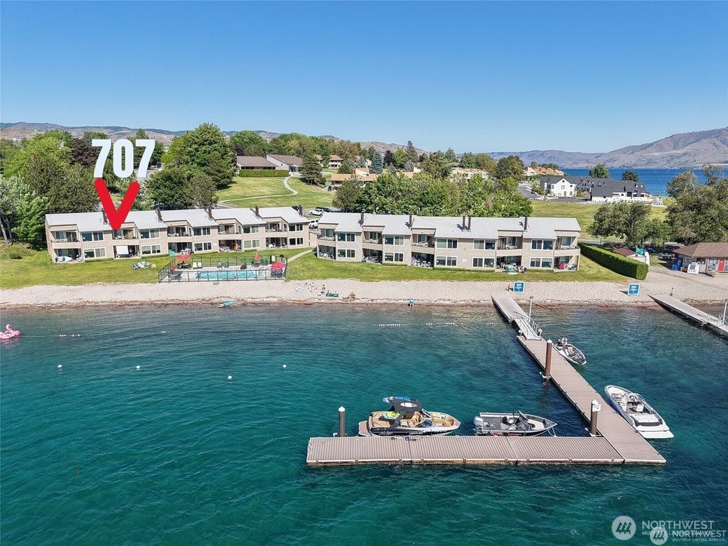 Photo of 1 Lakeside 707-N, Manson, WA 98831 (MLS # 2507166)