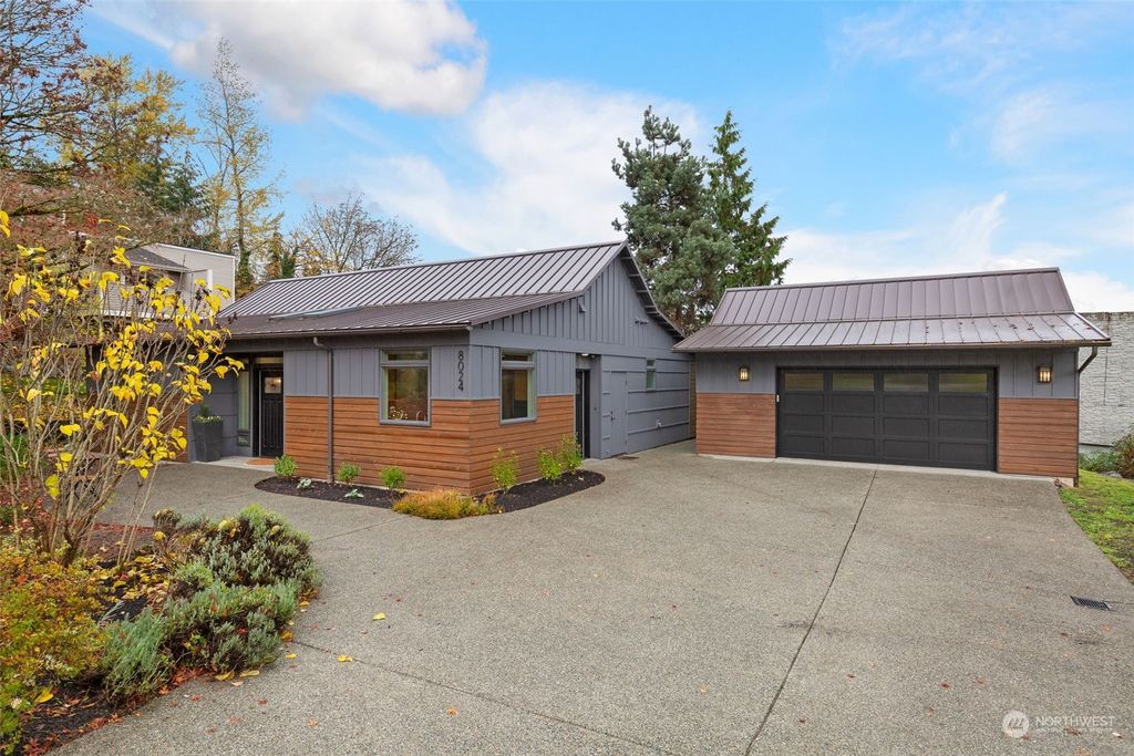 Photo of 8024 NE 28th Street, Hunts Point, WA 98004 (MLS # 2310166)
