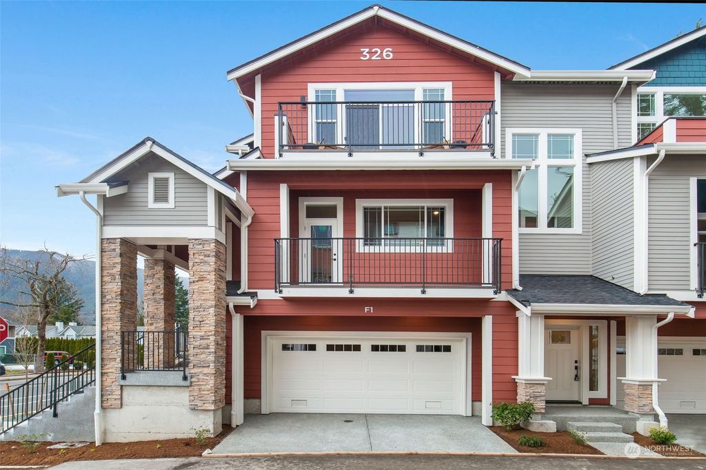 Photo of 331 E Park Street E #A4, North Bend, WA 98045 (MLS # 2044882)