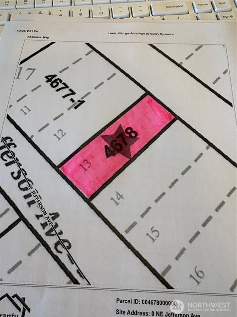 Photo of 0 NE Jefferson Street, Chehalis, WA 98532 (MLS # 2504569)