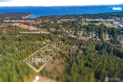 Photo of 8679 NE Fox Den Lane #Lot B, Bainbridge Island, WA 98110 (MLS # 2447695)