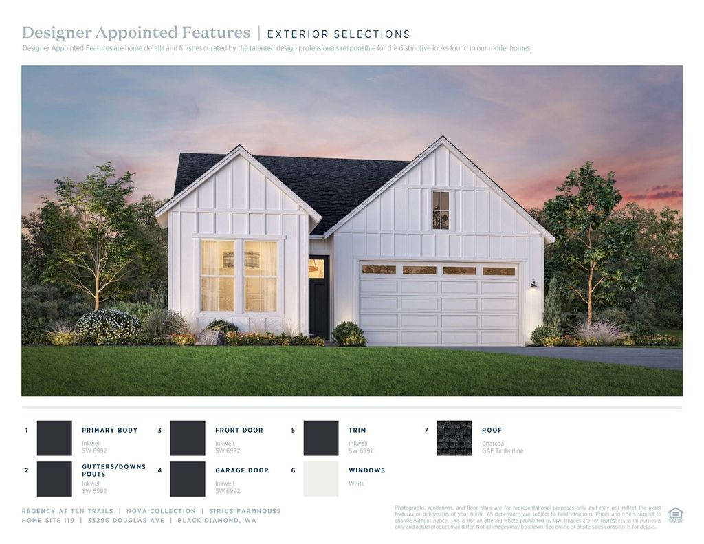 Photo of 33296 Site 119 Douglas Avenue SE, Black Diamond, WA 98010 (MLS # 2236978)