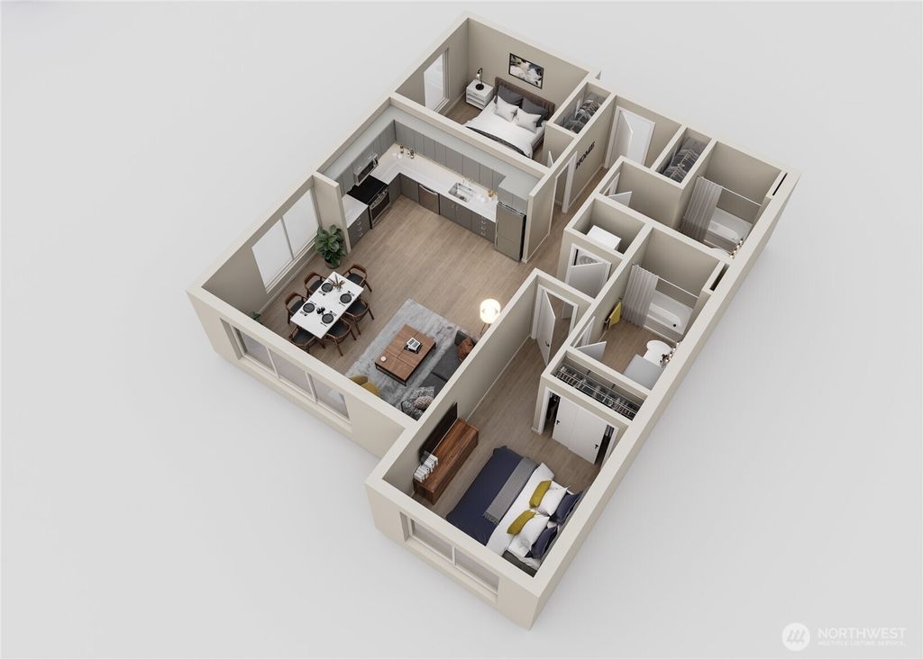 Photo of 7343 MLK Jr Way S #312, Seattle, WA 98118 (MLS # 2428883)