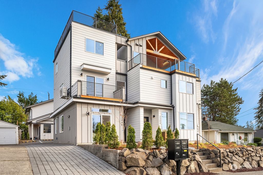 Photo of 3304 49th Avenue SW #B, Seattle, WA 98116 (MLS # 2314876)