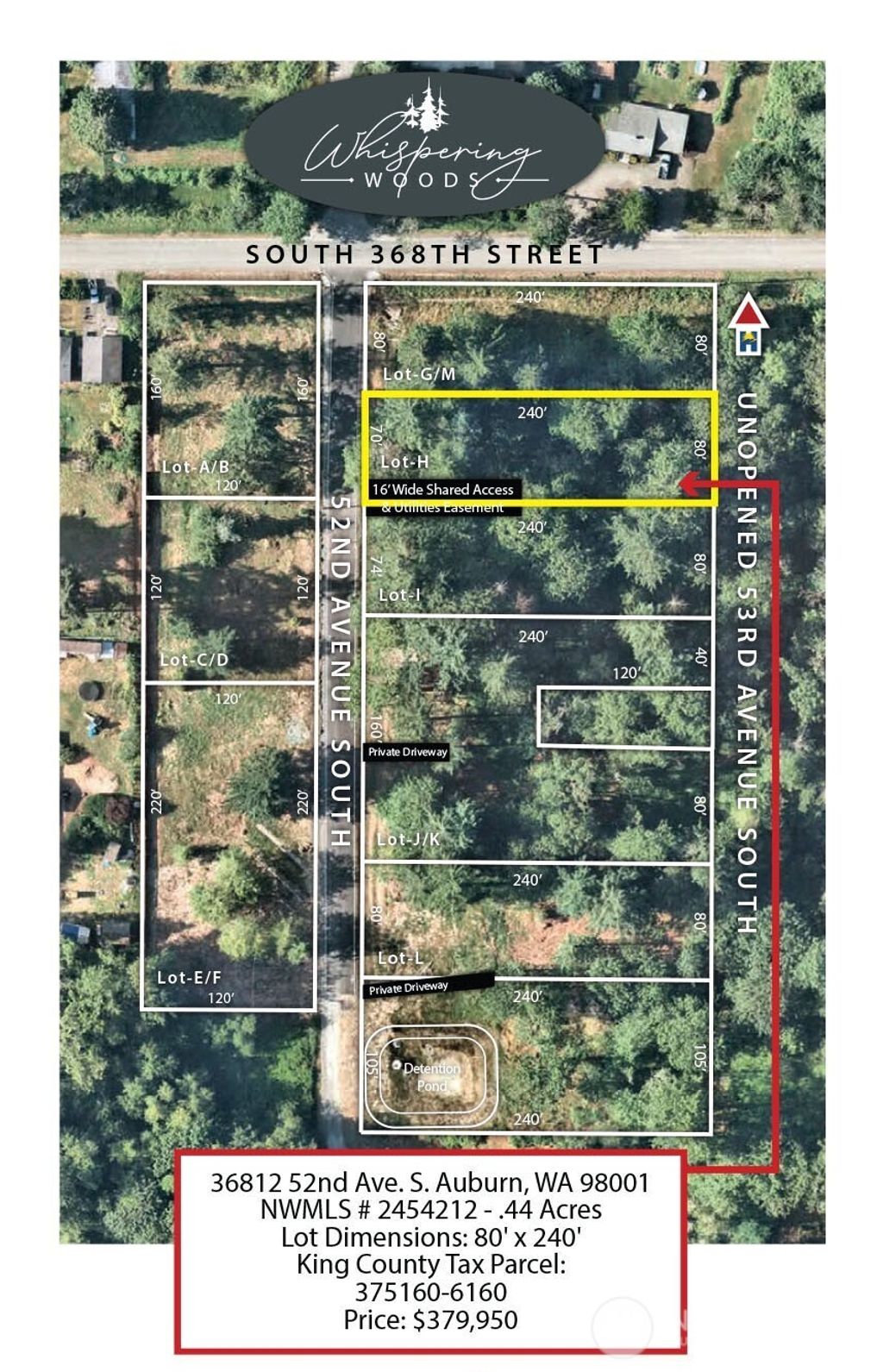 Photo of 36812 52nd Avenue S #H, Auburn, WA 98001 (MLS # 2454212)