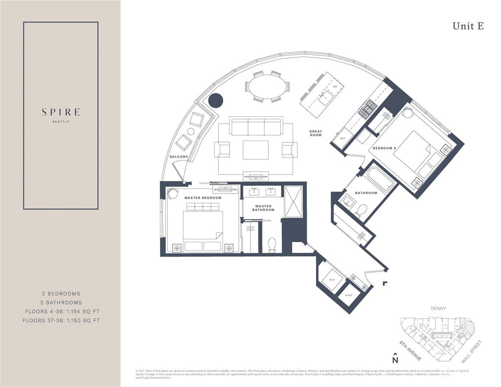 Photo of 2510 6th Avenue #702, Seattle, WA 98121 (MLS # 2311668)