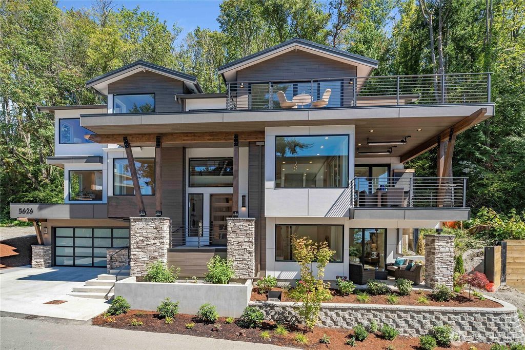 Photo of 5626 Beach Drive SW, Seattle, WA 98136 (MLS # 2434791)