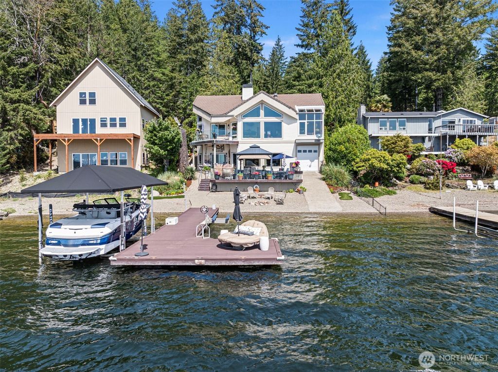 Photo of 3800 E Mason Lake Drive W, Grapeview, WA 98546 (MLS # 2518135)