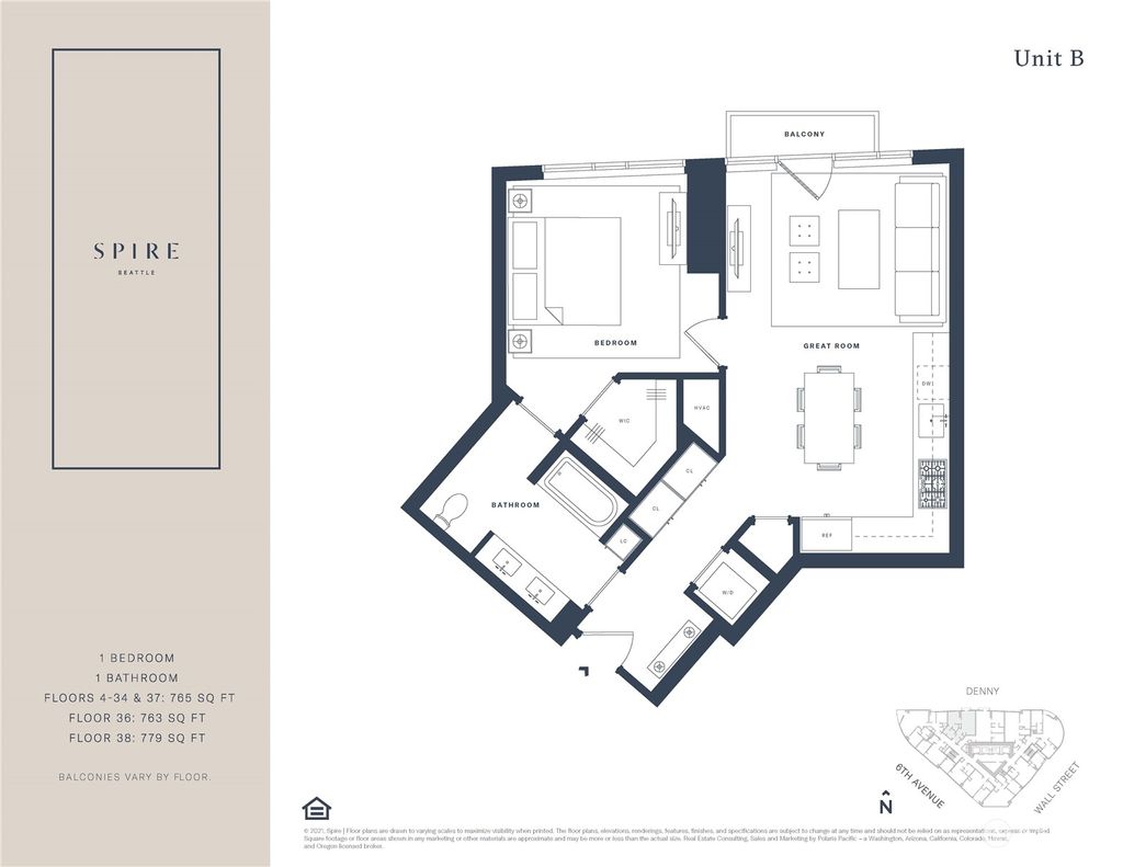 Photo of 2510 6th Avenue #2909, Seattle, WA 98121 (MLS # 2327539)