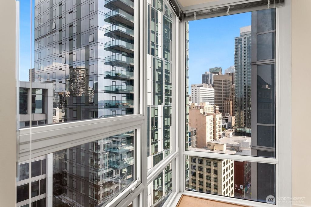 Photo of 121 Stewart Street #1502, Seattle, WA 98101 (MLS # 2431679)