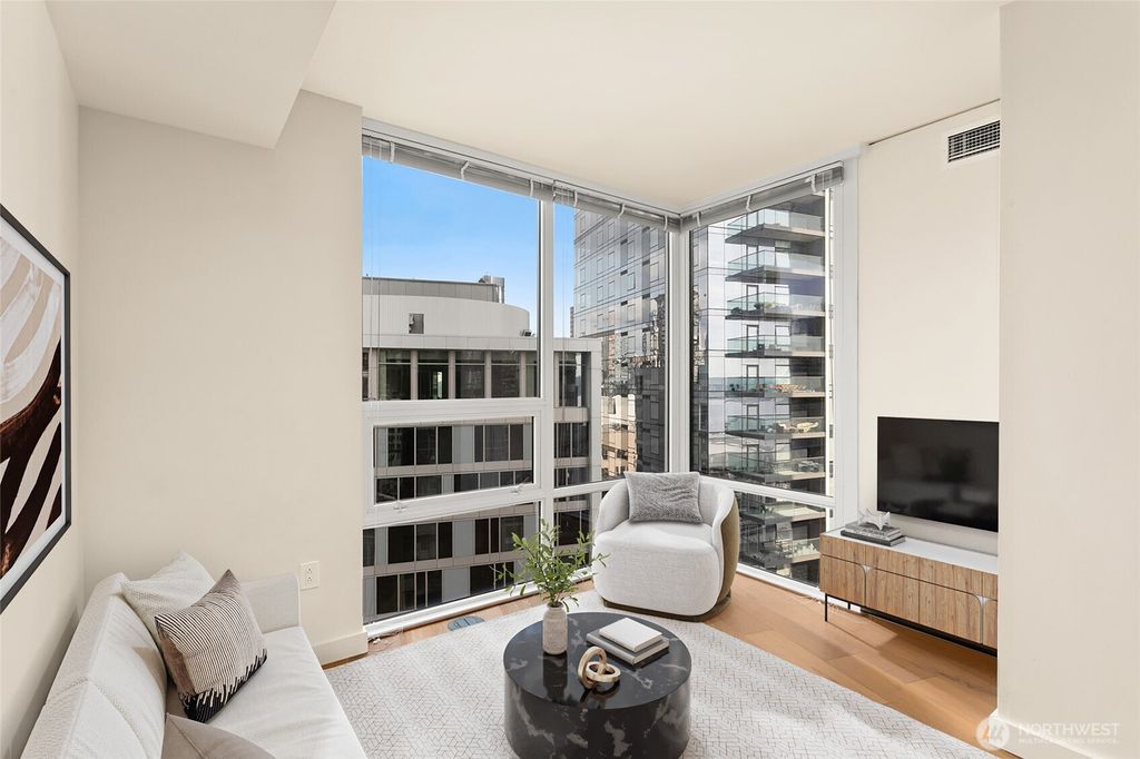 Photo of 121 Stewart Street #1502, Seattle, WA 98101 (MLS # 2431679)