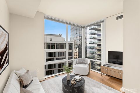 Photo of 121 Stewart Street #1502, Seattle, WA 98101 (MLS # 2431679)