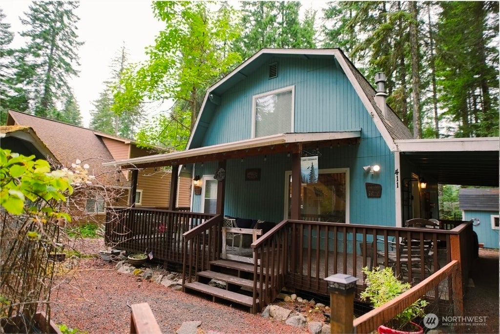 Photo of 411 N Mt Seattle Way, Hoodsport, WA 98548 (MLS # 2582172)