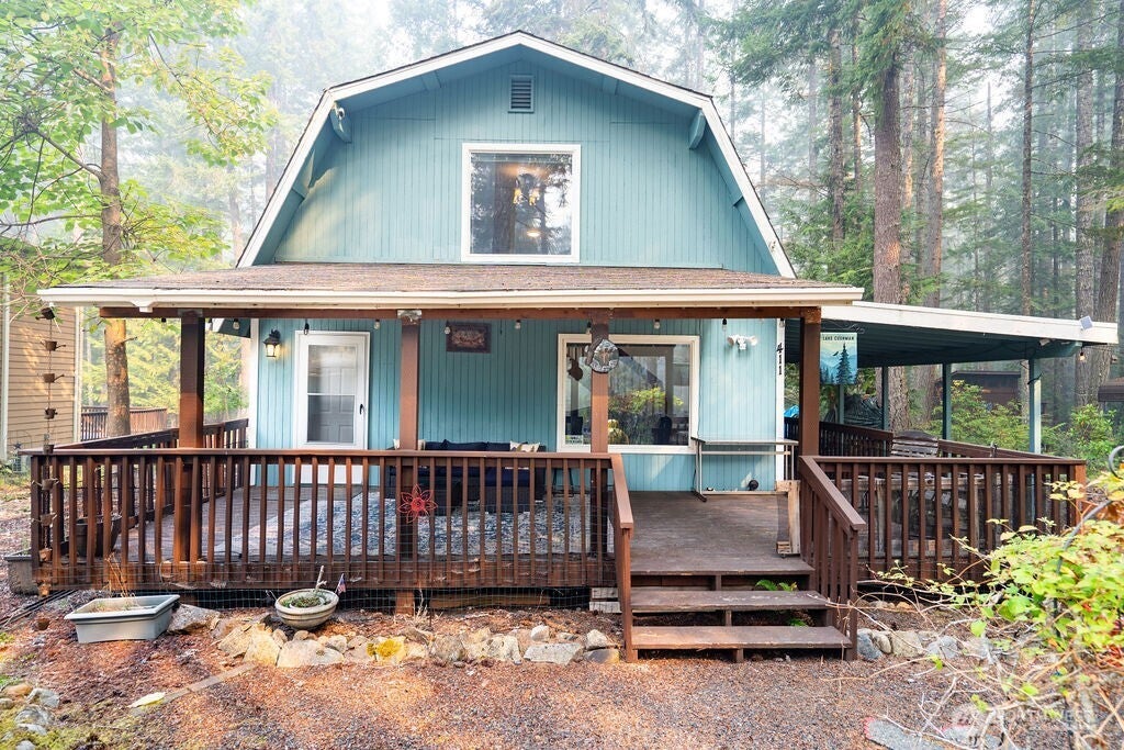 Photo of 411 N Mt Seattle Way, Hoodsport, WA 98548 (MLS # 2582172)