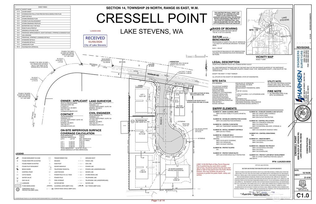 Photo of 0 VERNON ROAD, Lake Stevens, WA 98258 (MLS # 2513513)