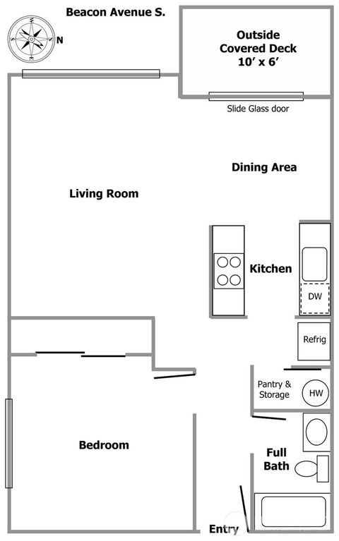 Photo of 3026 Beacon Avenue S #401, Seattle, WA 98144 (MLS # 2531621)