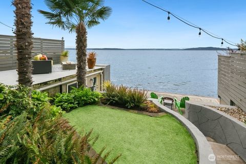 Photo of 3847 Beach Drive SW, Seattle, WA 98116 (MLS # 2494367)