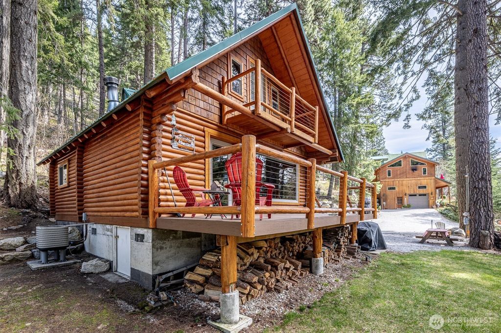 Photo of 23148 Lake Wenatchee Highway, Leavenworth, WA 98826 (MLS # 2526595)