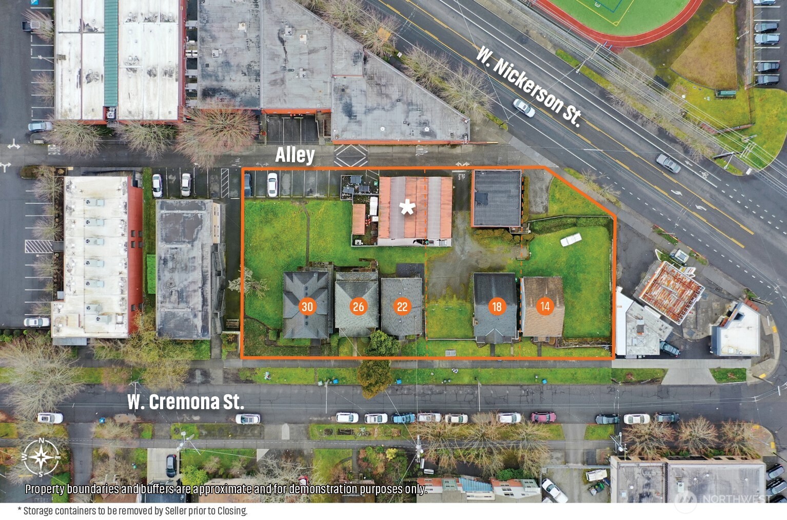 14 , 18, 22-30 W Cremona St