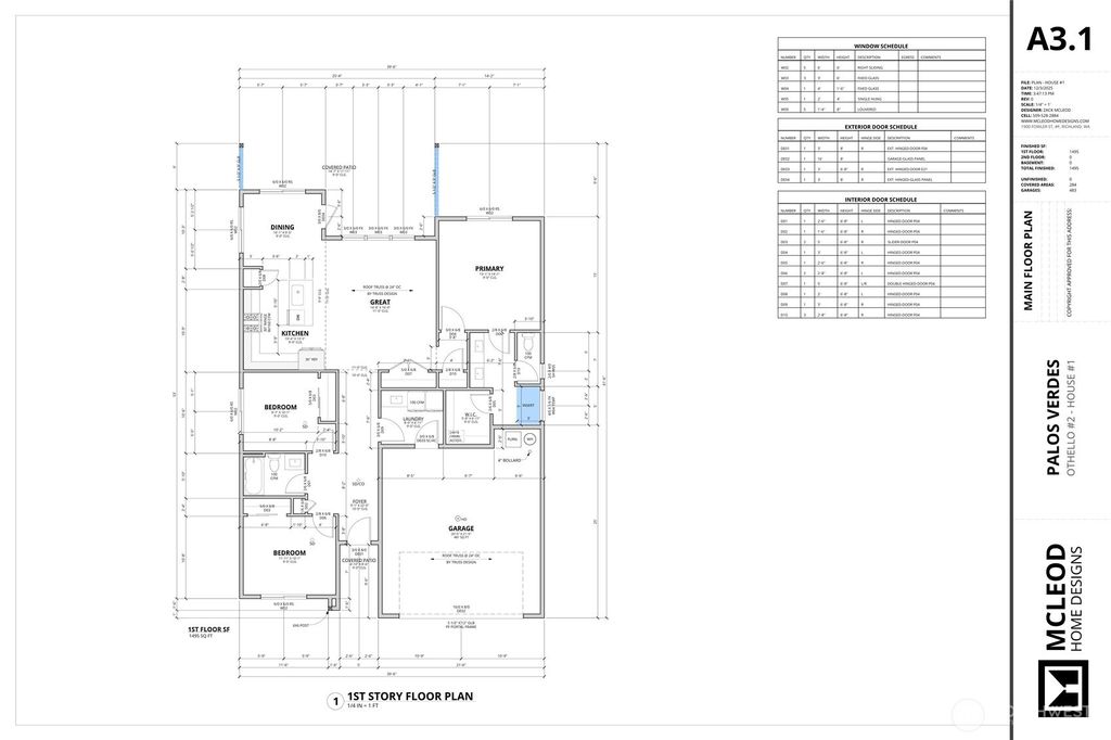 Photo of 1144 E Mt Hood Street, Othello, WA 99344 (MLS # 2481106)