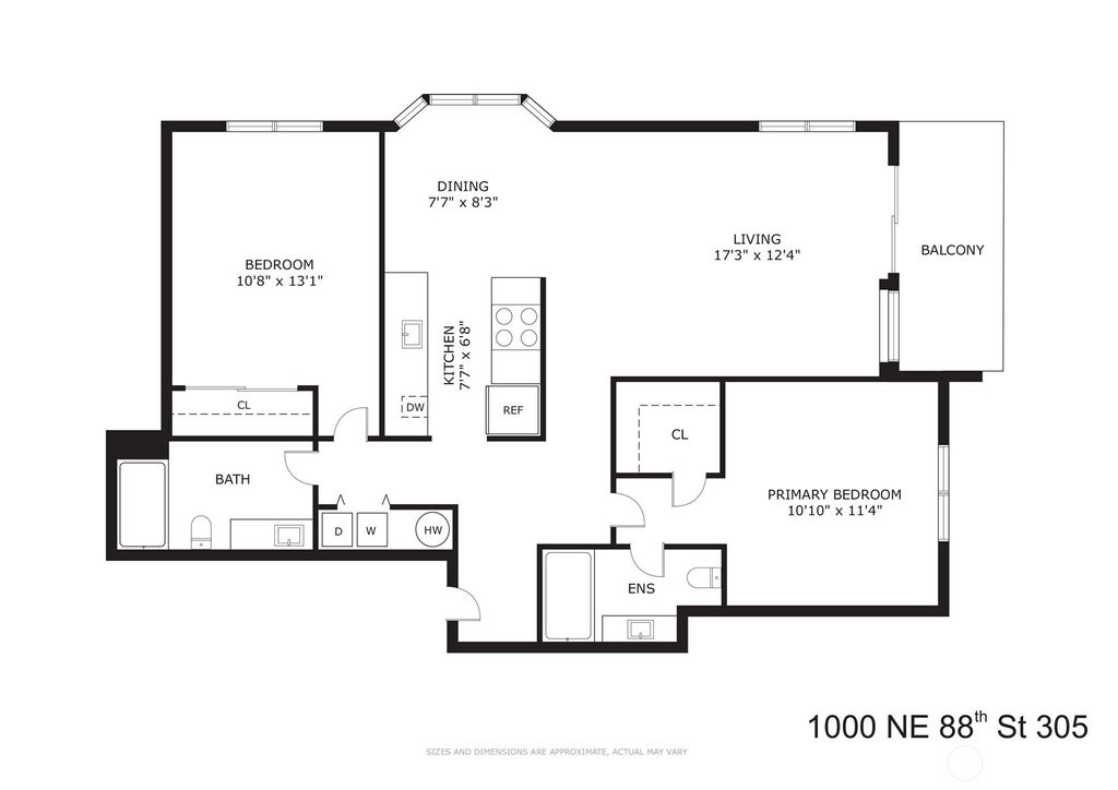 Photo of 1000 NE 88th Street #305, Seattle, WA 98115 (MLS # 2343865)