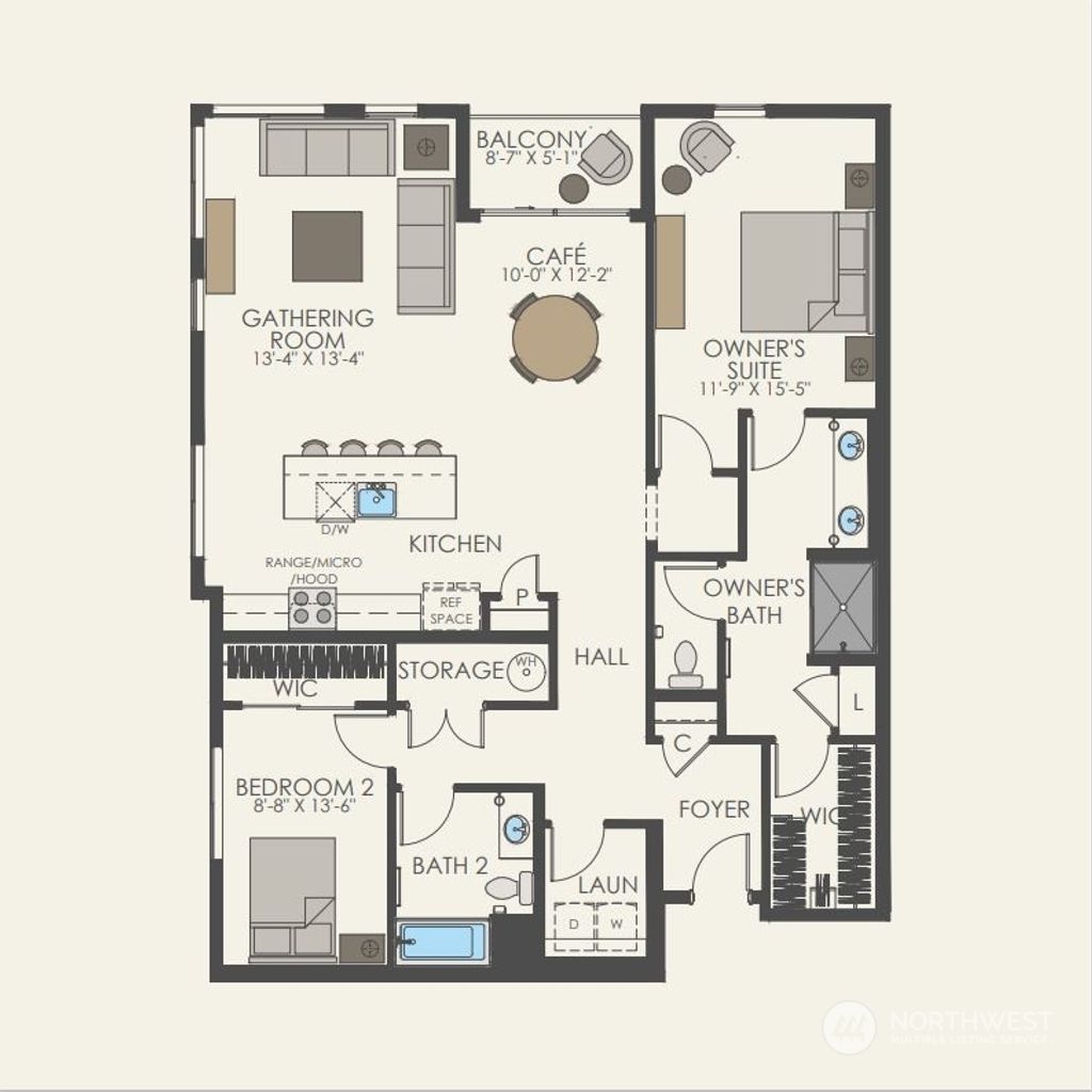 Photo of 6901 NE 184th Lane #311, Kenmore, WA 98028 (MLS # 2239852)