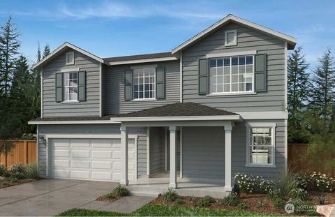 Photo of 708 Teetor Circle NW Cir #Lot 4, Orting, WA 98360 (MLS # 2482663)