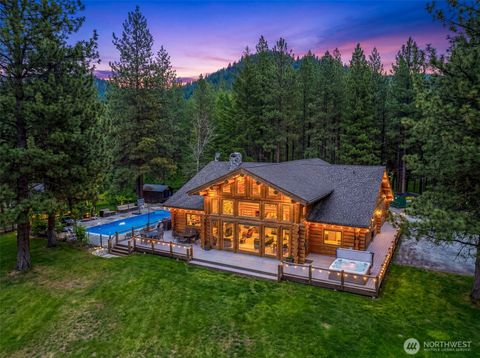 Photo of 18135 River Road, Leavenworth, WA 98826 (MLS # 2495016)