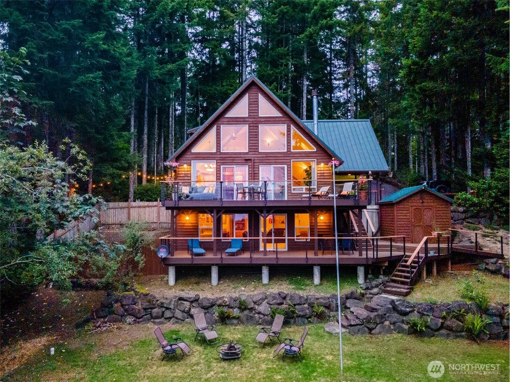 Photo of 40 N Beaver Place S, Hoodsport, WA 98548 (MLS # 2547495)