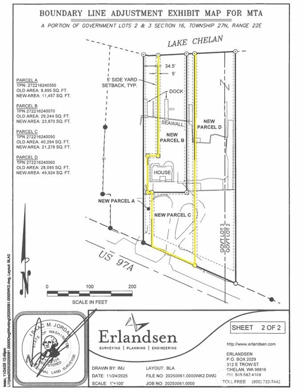 Photo of 4080 US Highway 97A, Chelan, WA 98816 (MLS # 2461705)