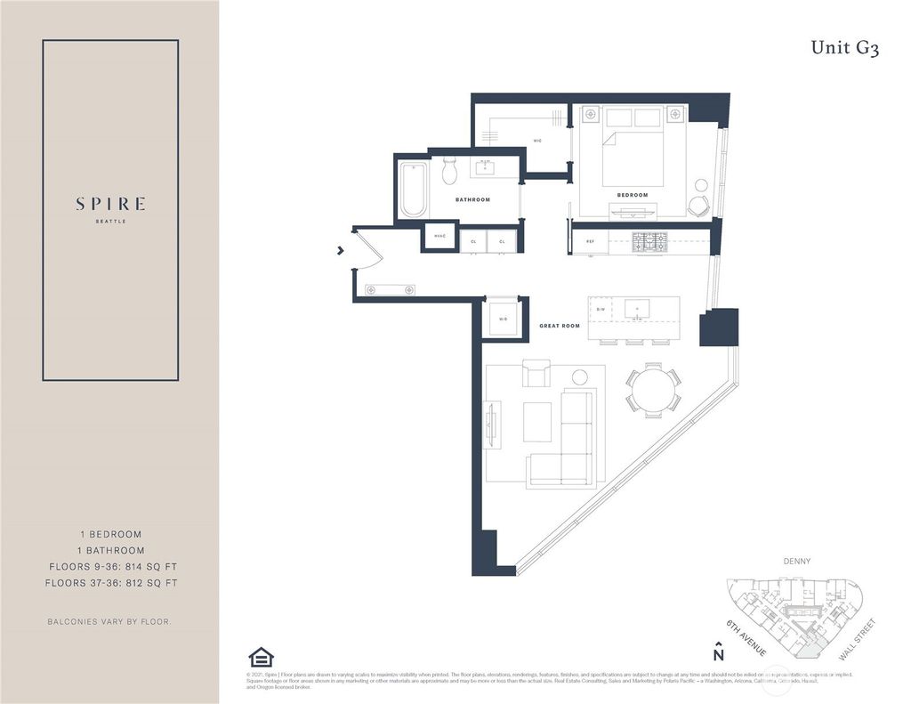 Photo of 2510 6th Avenue #1704, Seattle, WA 98121 (MLS # 2392583)