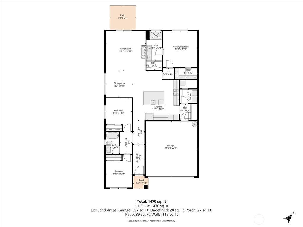 Photo of 2041 Branch Creek Drive, Longview, WA 98632 (MLS # 2503746)